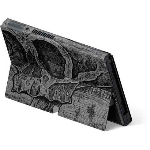 Alchemy Carta Skull Sketch Nintendo Switch OLED (2021) Skin